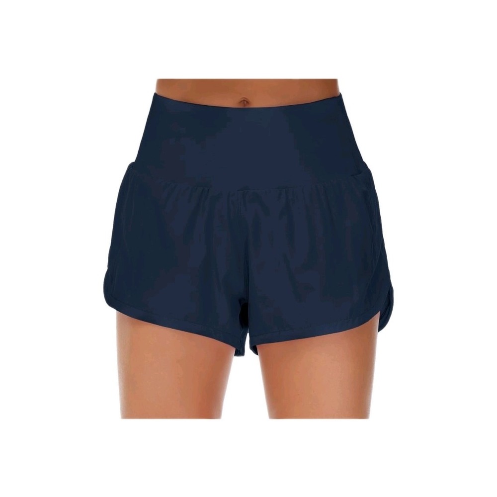 NWOT BUNDLE OF 2 Women's High-Waisted Athletic Shorts WITH LINER- SIZE SMALL - Picture 3 of 3